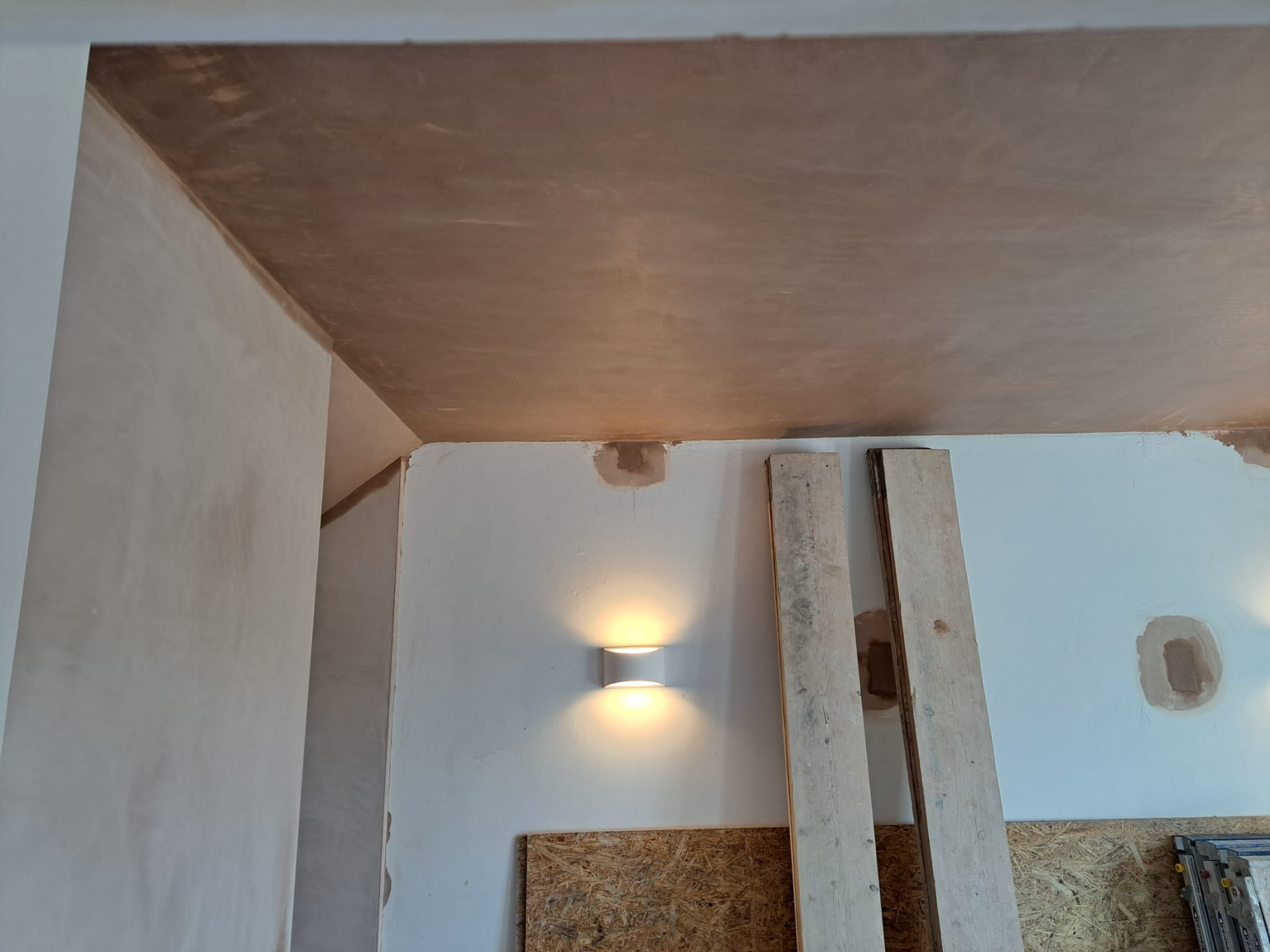 Inside plastering work