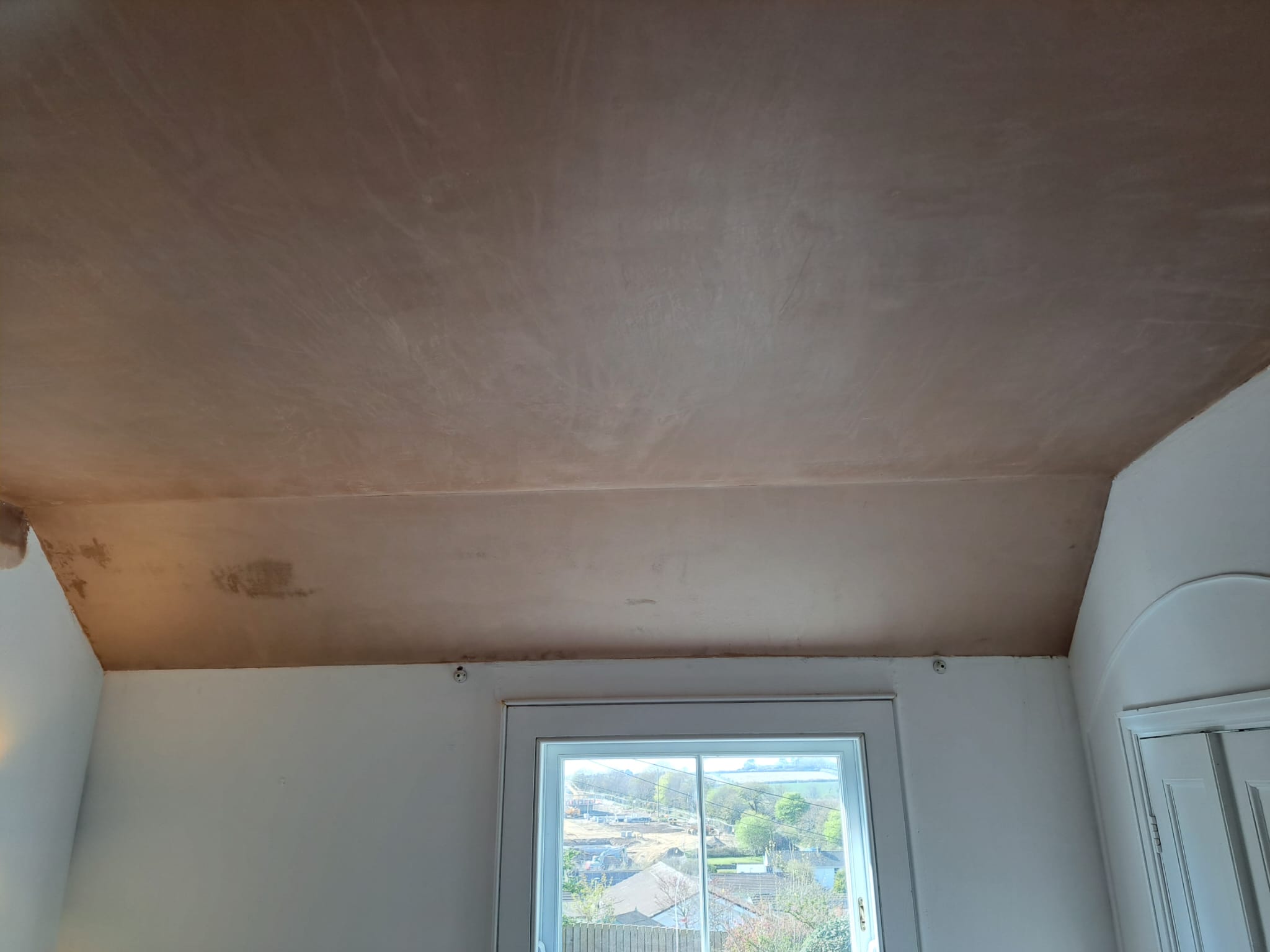 Inside plastering work