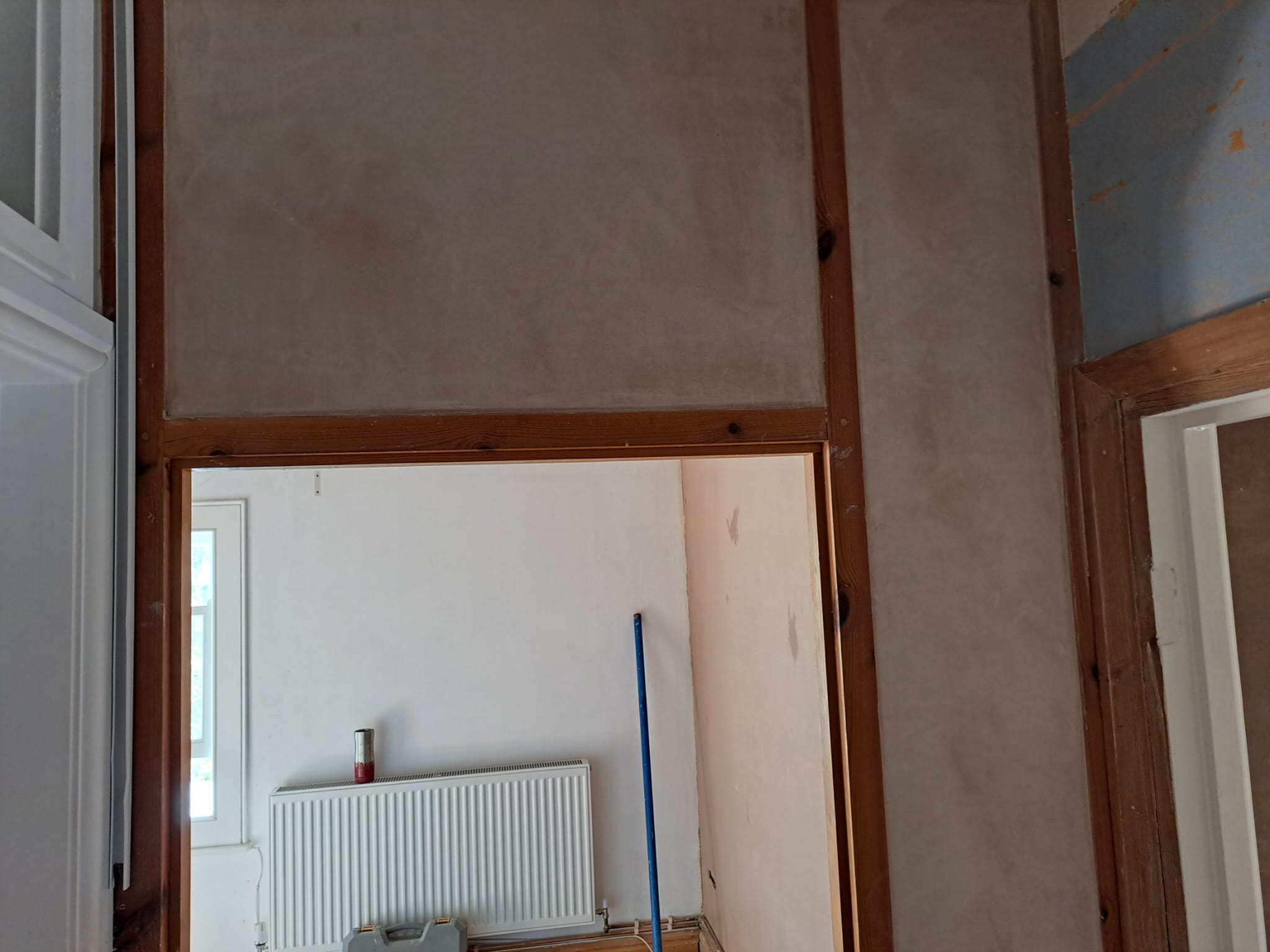 Inside plastering work