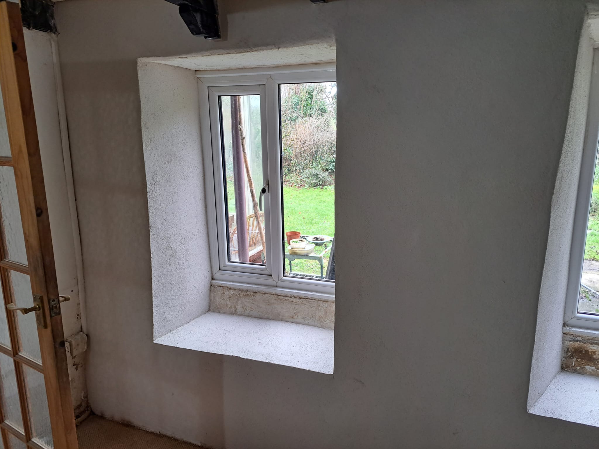 Inside plastering work