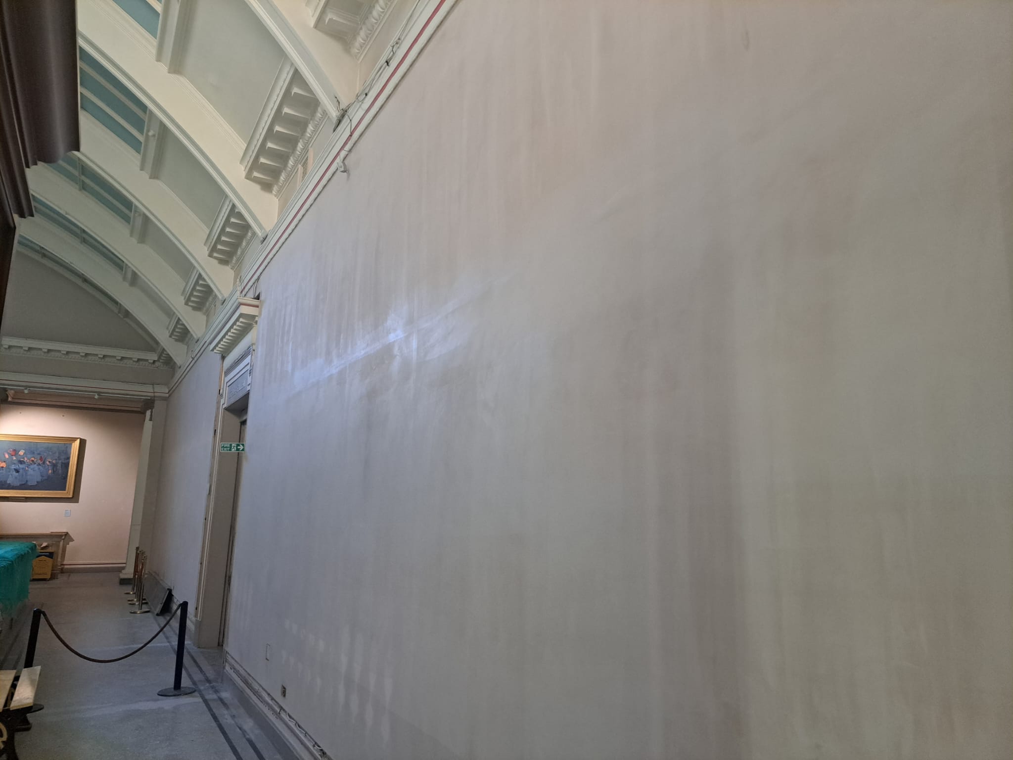 Inside plastering work