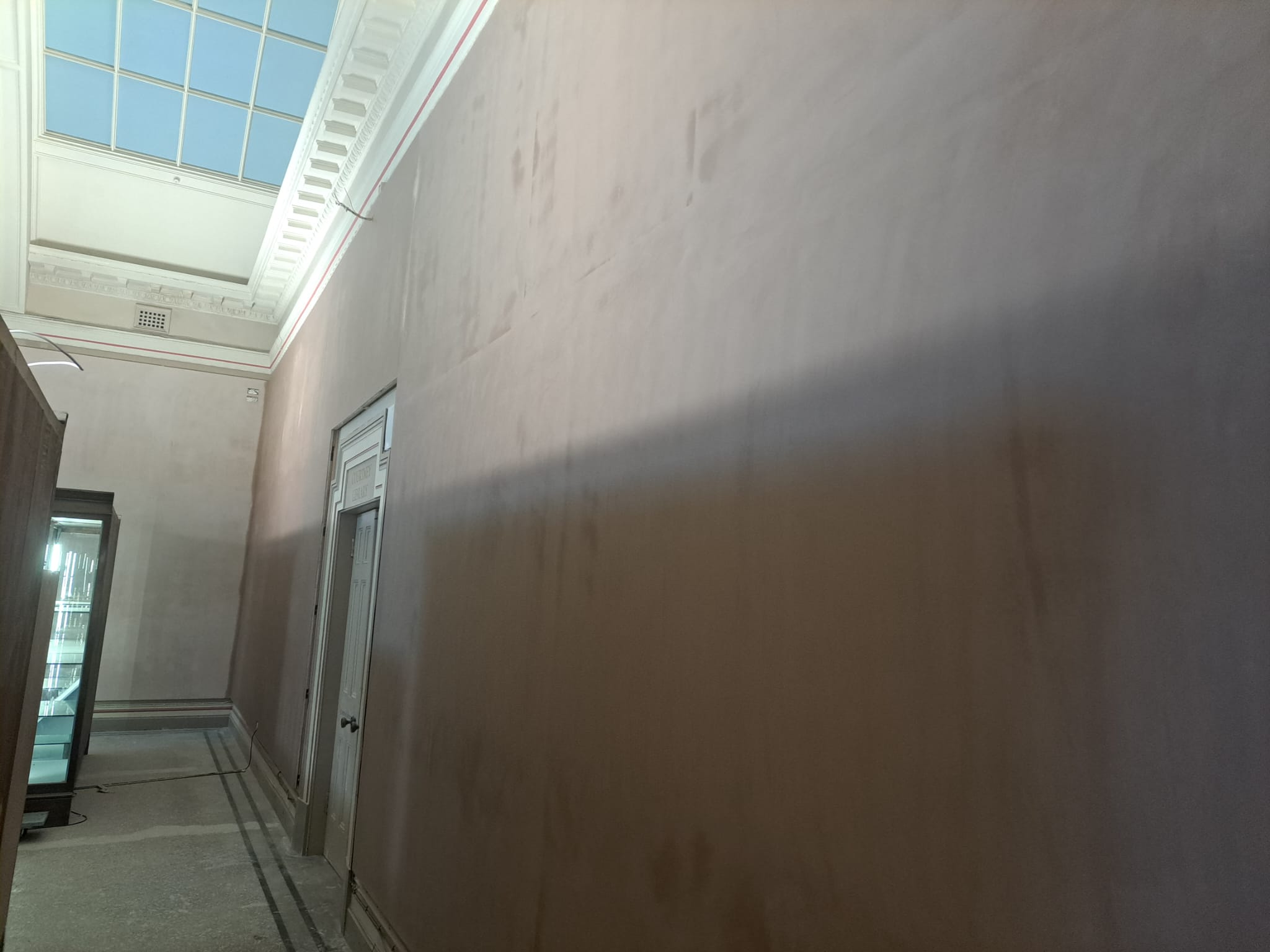 Inside plastering work