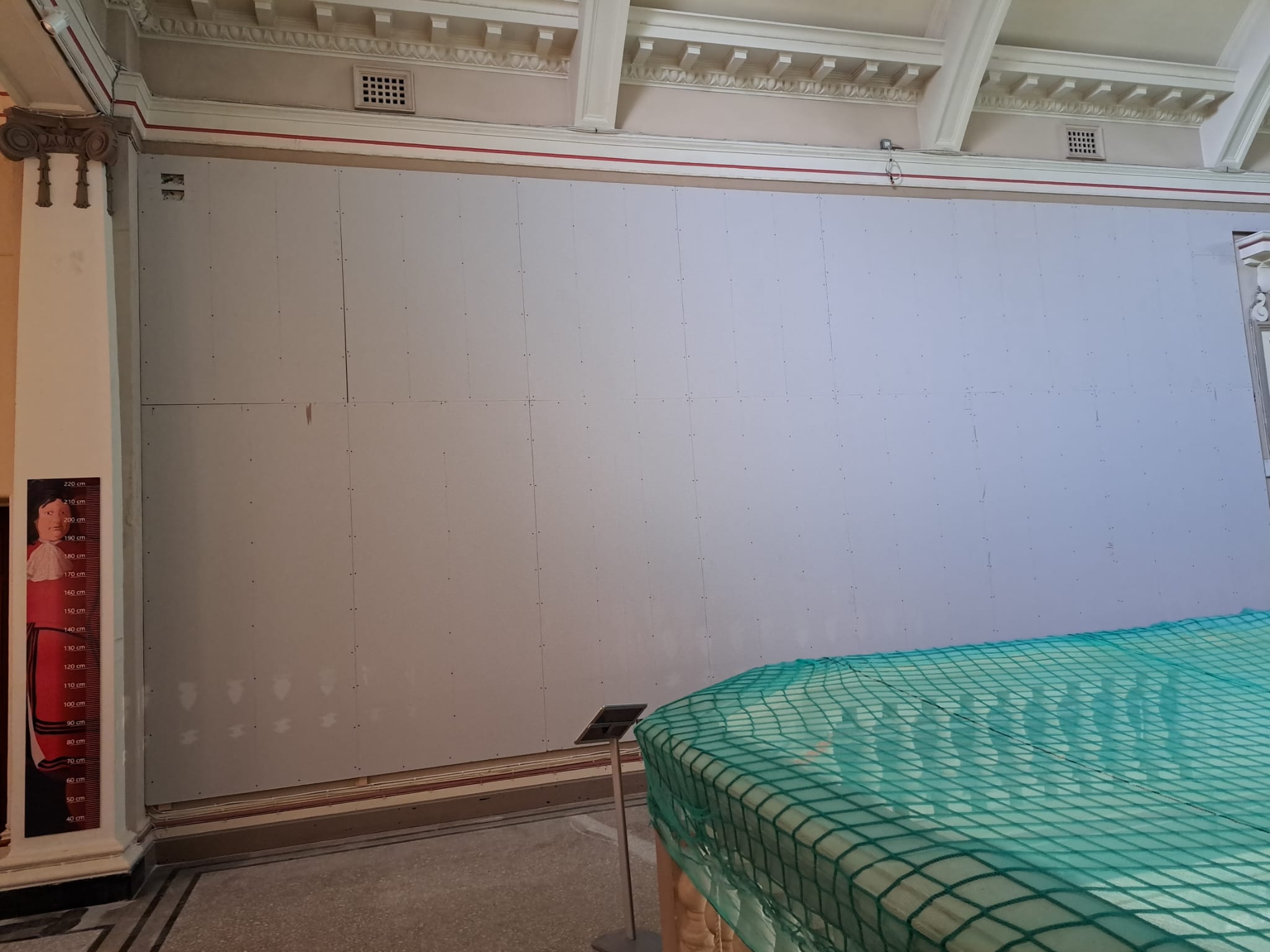 Inside plastering work
