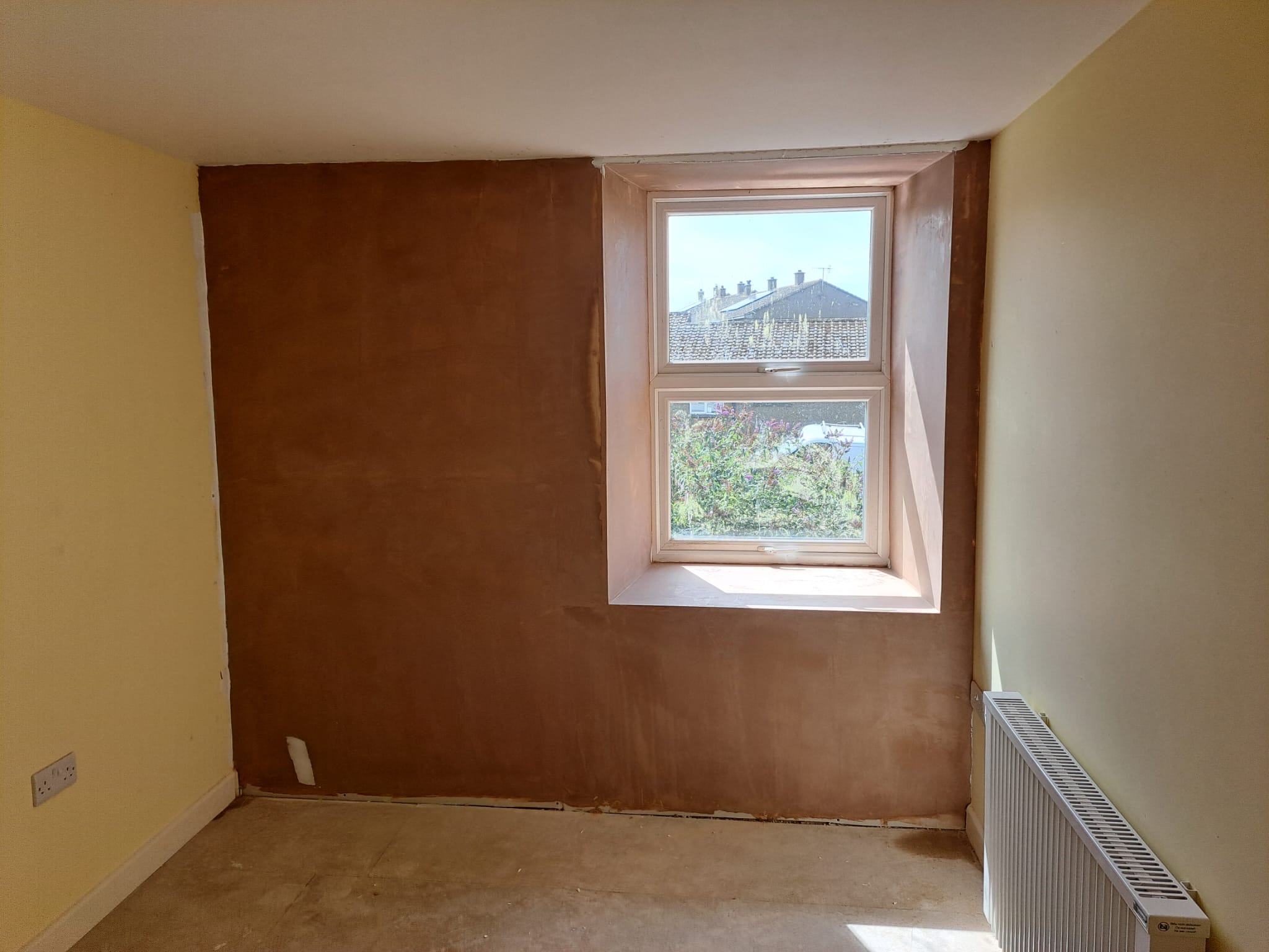 Inside plastering work