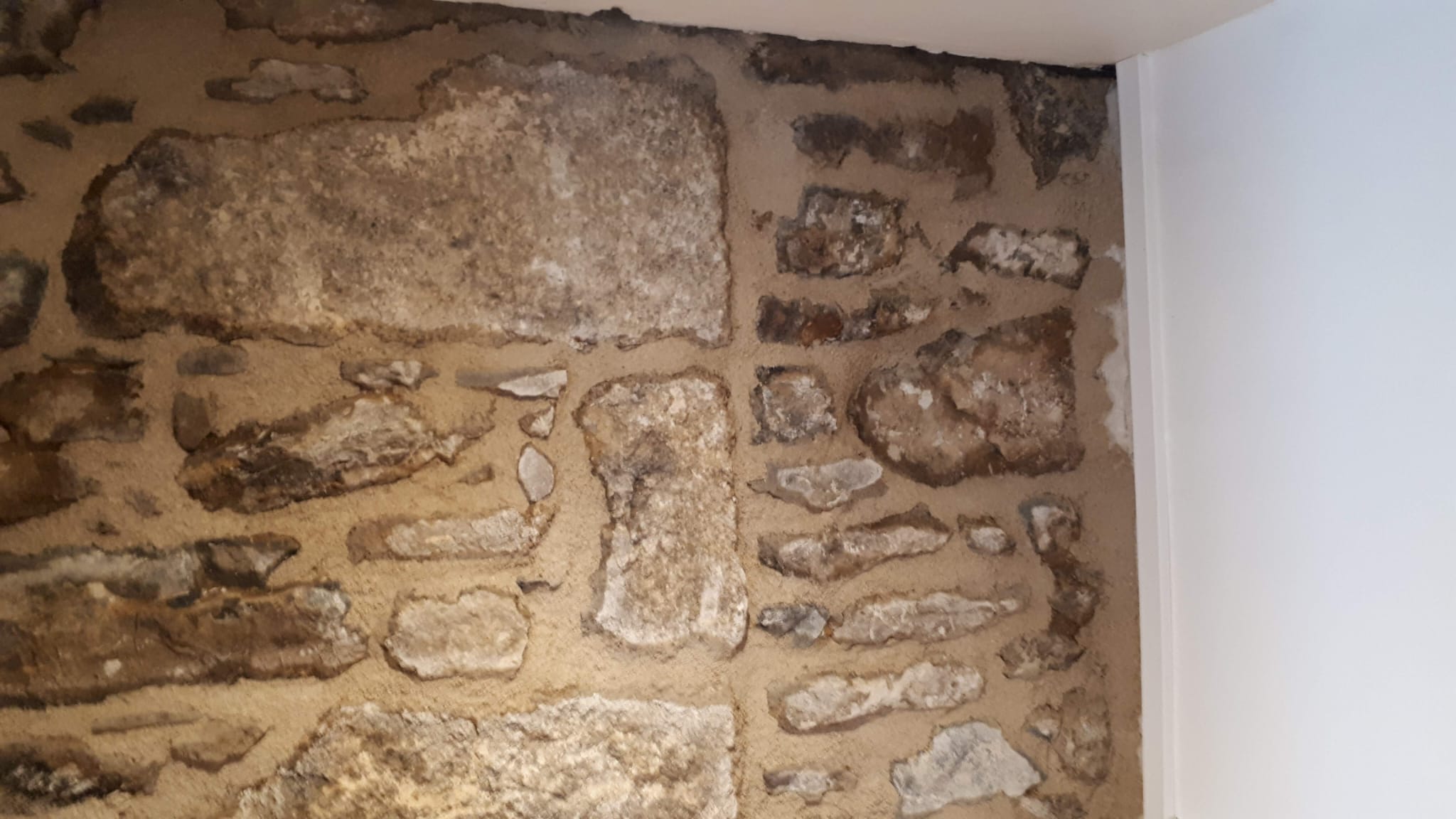 Inside plastering work